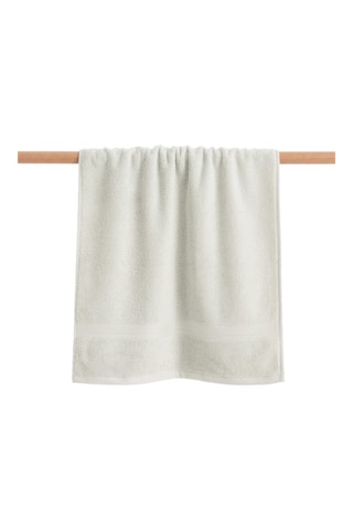 2 serviettes de toilette - Vert menthe - 50 x 100 cm