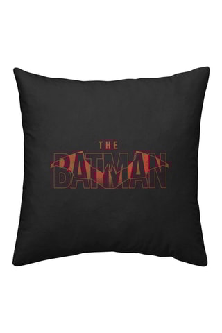 Housse de coussin Batman La Ligue des Justiciers DC Comics - Noir et rouge
