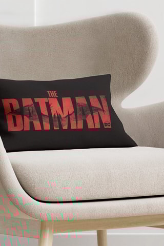Housse de coussin Batman La Ligue des Justiciers DC Comics - Noir et rouge
