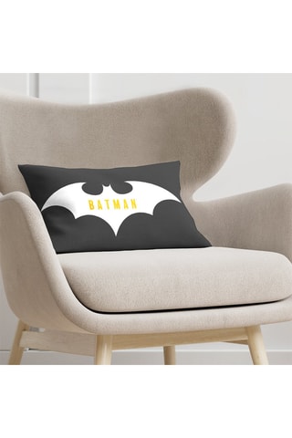 Housse de coussin Batman La Ligue des Justiciers DC Comics - Noir et jaune