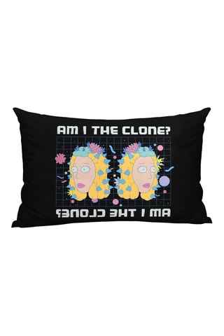 Housse de coussin Rick et Morty - Noir