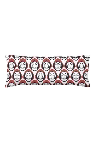 Taie d'oreiller en coton 69 fils/cm² La casa de papel - Blanc