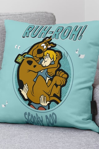 Housse de coussin Scoubidou - Bleu - 45 x 45 cm