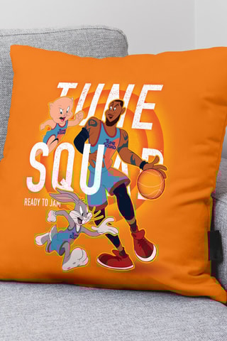 Housse de coussin Space Jam Looney Tunes - Orange - 45 x 45 cm