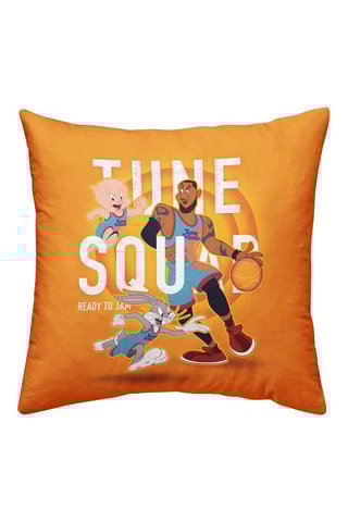 Housse de coussin Space Jam Looney Tunes - Orange - 45 x 45 cm