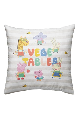 Housse de coussin Vegetables Peppa Pig - Blanc - 45 x 45 cm