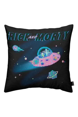 Housse de coussin Rick et Morty - Noir - 45 x 45 cm