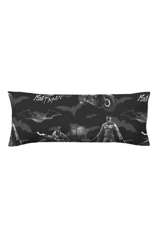 Taie d'oreiller en coton 69 fils/cm² Batman La Ligue des Justiciers DC Comics - Noir