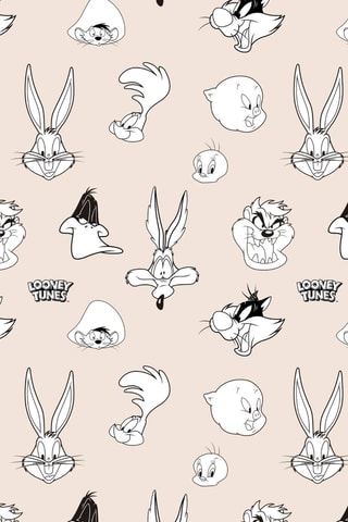 Nappe antitache LTunes Basic Looney Tunes - Beige