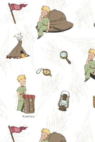 Nappe antitache Le Petit Prince - Blanc