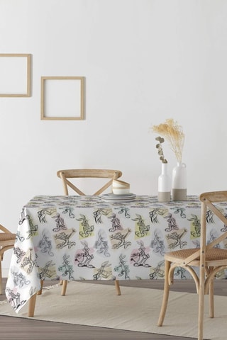 Nappe antitache Looney Sketch Looney Tunes - Blanc