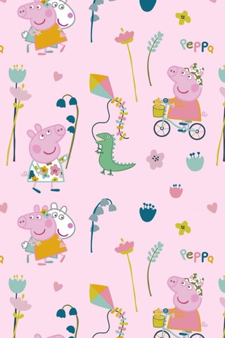 Nappe antitache Peppa Pig - Rose
