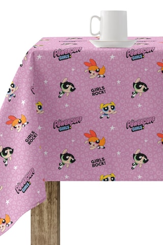 Nappe antitache Powerpuff - Rose