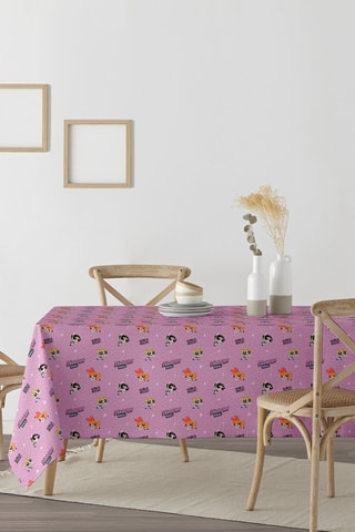 Nappe antitache Powerpuff - Rose
