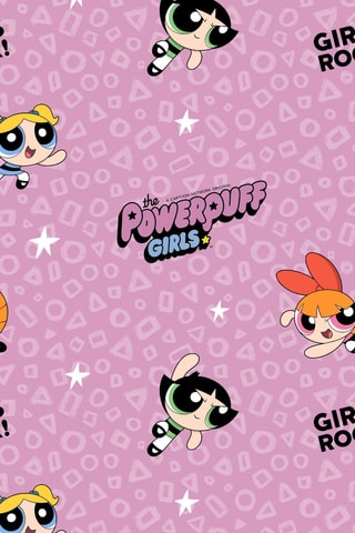 Nappe antitache Powerpuff - Rose