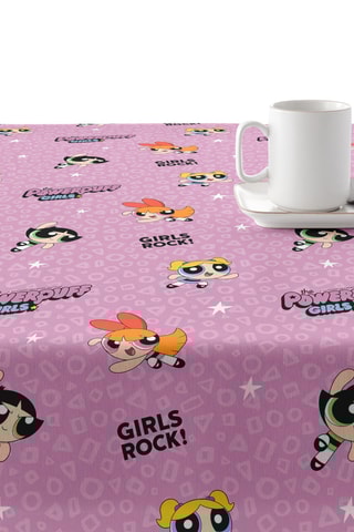 Nappe antitache Powerpuff - Rose
