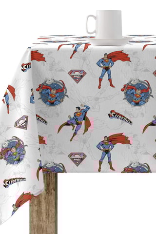 Nappe antitache Superman La Ligue des Justiciers DC Comics - Blanc
