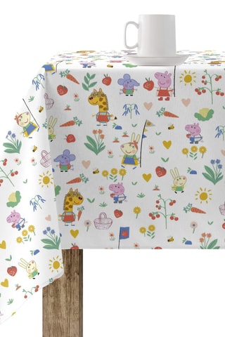 Nappe antitache Vegetables Peppa Pig - Blanc