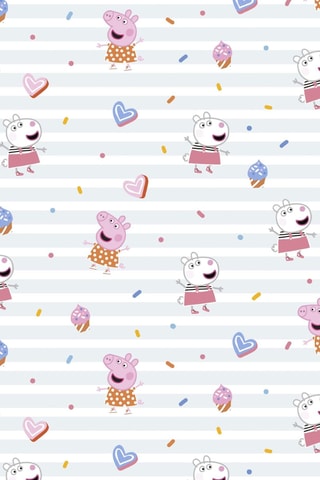 Nappe antitache Awesome Peppa Pig - Bleu clair