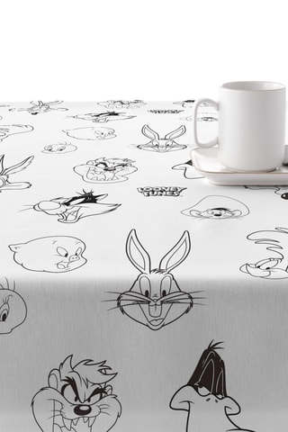 Nappe antitache LTunes Basic Looney Tunes - Blanc