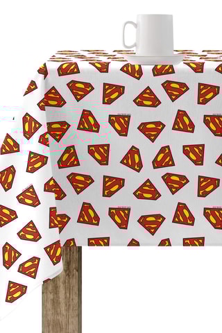 Nappe antitache Superman La Ligue des Justiciers DC Comics - Blanc