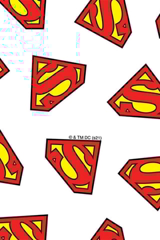 Nappe antitache Superman La Ligue des Justiciers DC Comics - Blanc