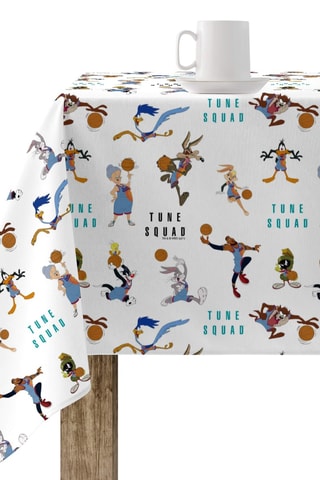 Nappe antitache Tune Squad Looney Tunes - Blanc