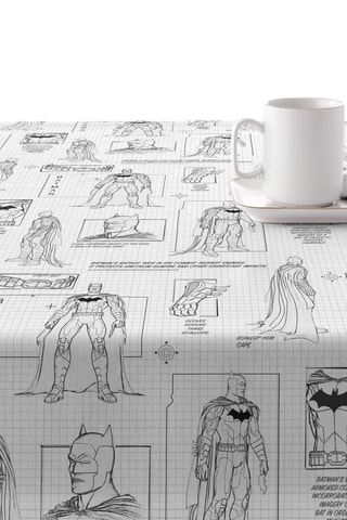 Nappe antitache Batman La Ligue des Justiciers DC Comics - Blanc