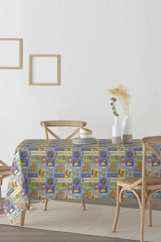 Nappe antitache Tom et Jerry - Bleu