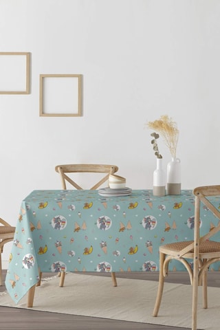 Nappe antitache Tom et Jerry - Bleu