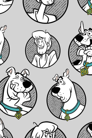 Housse de couette réversible en coton 69 fils/cm² Scoubidou - Gris