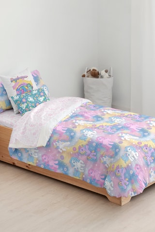 Housse de couette réversible en coton  69 fils/cm² My Little Pony - Rose