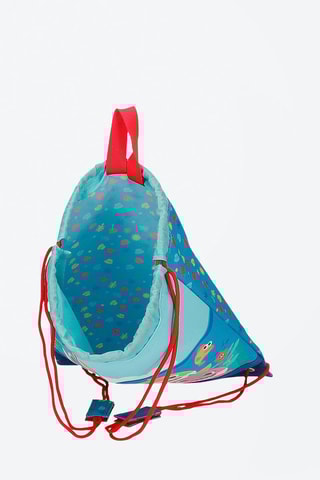 Lancheira Baby Shark Azul e vermelho