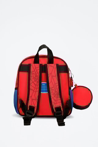 Mochila Homem-Aranha Marvel Disney - Vermelho e preto