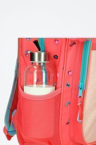 Mochila Minnie Mouse Disney Rosa e turquesa