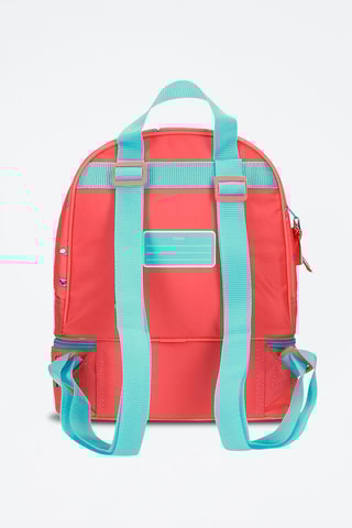 Mochila Minnie Mouse Disney Rosa e turquesa