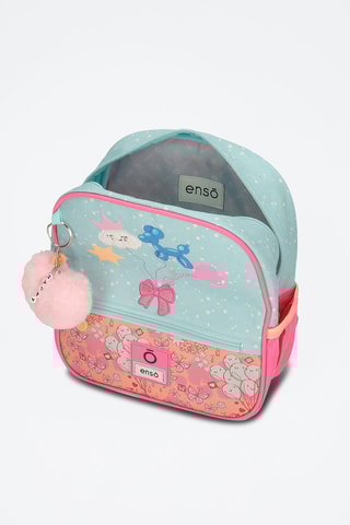 Mochila Enso Balloons - Azul-celeste e rosa