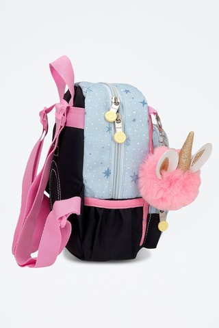 Mochila Dreams Come True Enso - Rosa e azul-celeste