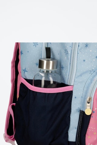 Mochila Dreams Come True Enso - Rosa e azul-celeste