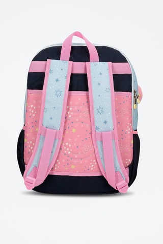 Mochila Dreams Come True Enso - Azul-celeste e rosa