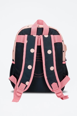 Mochila - Azul-escuro e rosa