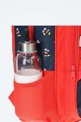 Mochila Mickey Mouse Disney Vermelho e preto