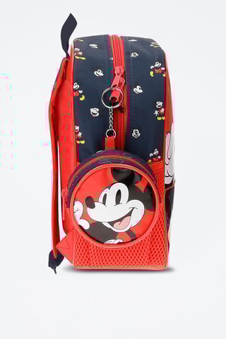 Mochila Mickey Mouse Disney Vermelho e preto