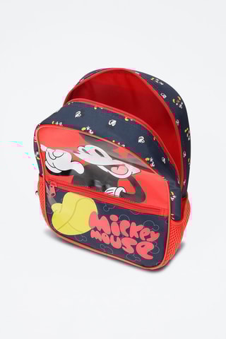 Mochila Mickey Mouse Disney Vermelho e preto