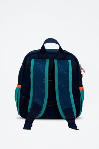 Mochila Enso Dino Artist - Azul-marinho e azul- pato