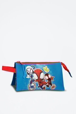 Estojo Homem-Aranha Marvel Disney - Azul e vermelho