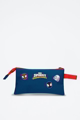 Estojo Homem-Aranha Marvel Disney - Azul e vermelho