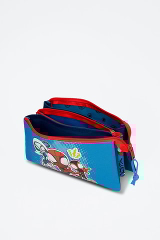 Estojo Homem-Aranha Marvel Disney - Azul e vermelho