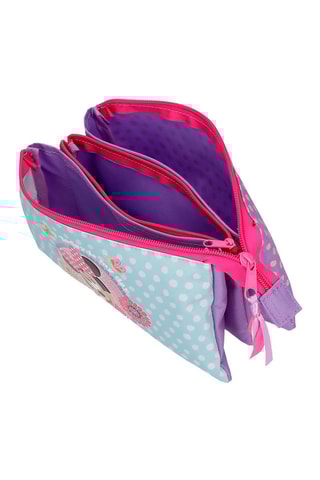 Estojo Minnie Mouse Disney Violeta e rosa