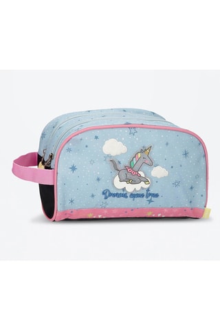 Bolsa de higiene Dreams Come True Enso - Azul-celeste e rosa